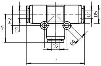 T spojka FESTO